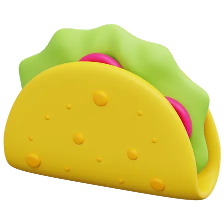 Tacos  3D Icon