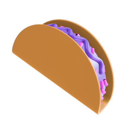 Tacos 3D Illustration