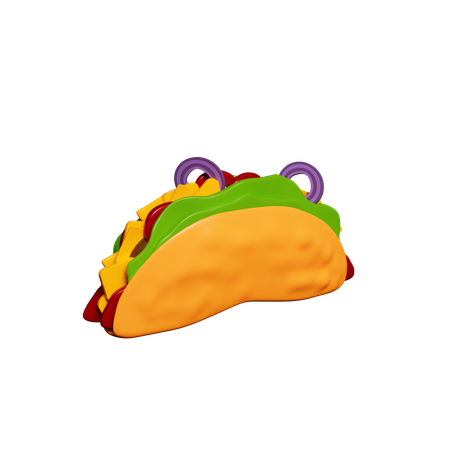 Tacos  3D Icon