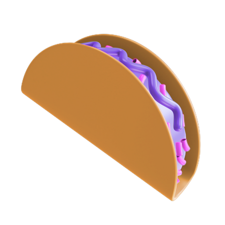 Tacos  3D Icon