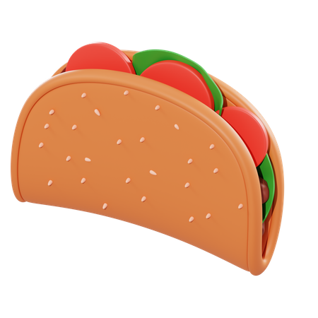 Tacos  3D Icon