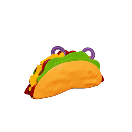 Tacos  3D Icon