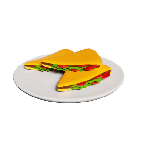 Tacos  3D Icon