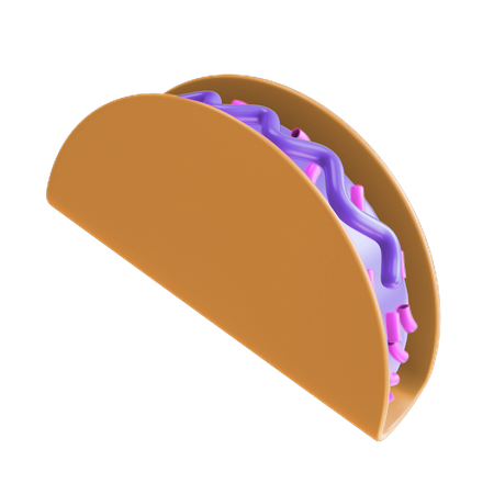 Tacos  3D Illustration