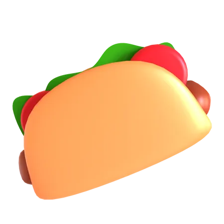 Tacos 3 D Icon Good For Cinco De Mayo Design 3D Icon