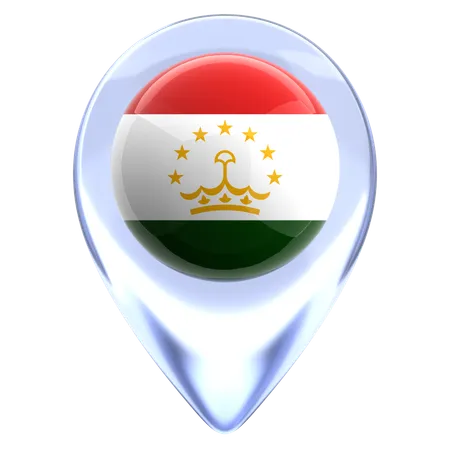 Tadjikistan  3D Icon