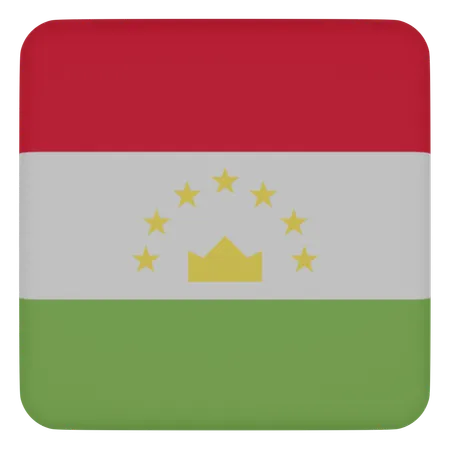 Tadschikistan  3D Icon