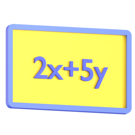 Tafel  3D Icon
