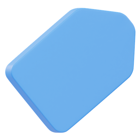 꼬리표  3D Icon