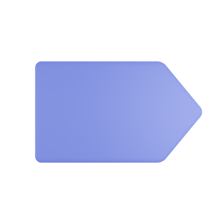 꼬리표  3D Icon