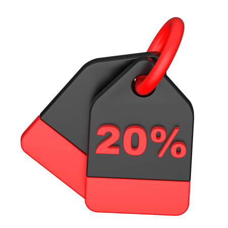 꼬리표  3D Icon