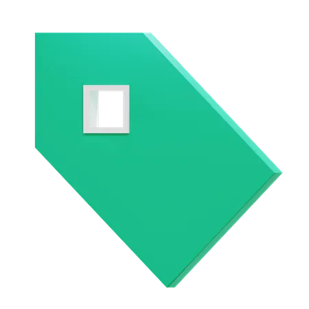 꼬리표  3D Icon