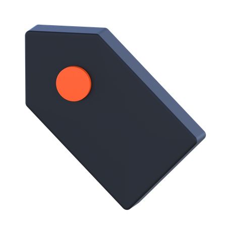 Tag  3D Icon