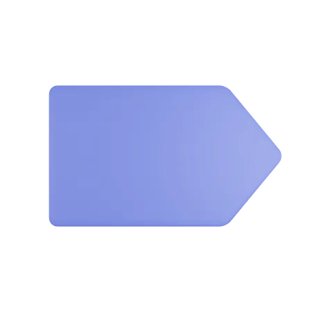 Tag  3D Icon