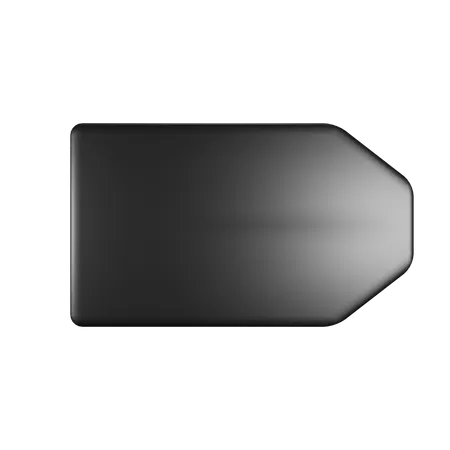 Tag  3D Icon