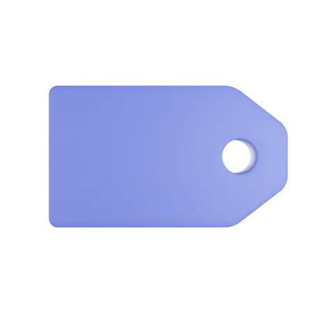 Tag  3D Icon