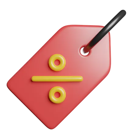 Tag  3D Icon