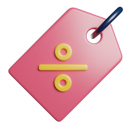 Tag  3D Icon