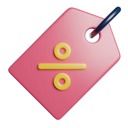 Tag  3D Icon