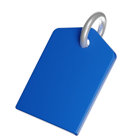 Tag  3D Icon