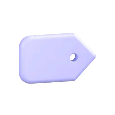 Tag  3D Icon