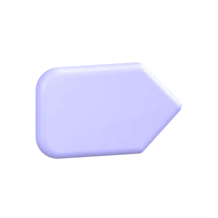 Tag  3D Icon