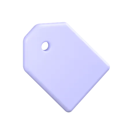 Tag  3D Icon