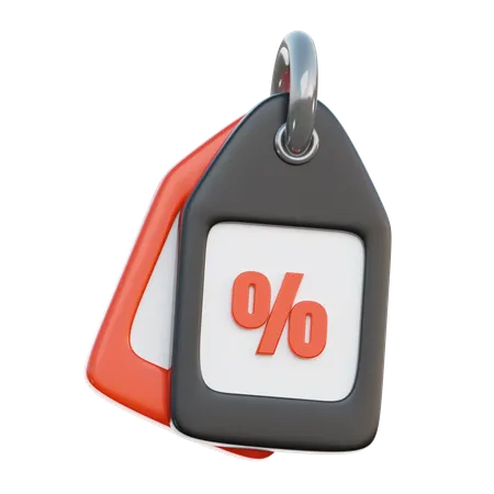 Tag  3D Icon