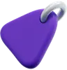 Tag Triângulo Roxo