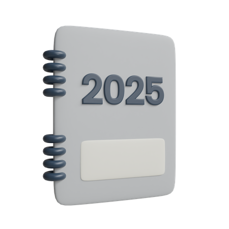 Agenda  3D Icon