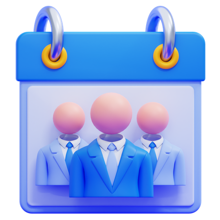 Tagesordnung  3D Icon