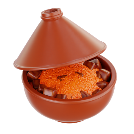 Tagine  3D Icon