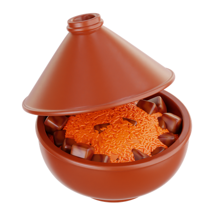 Tagine  3D Icon