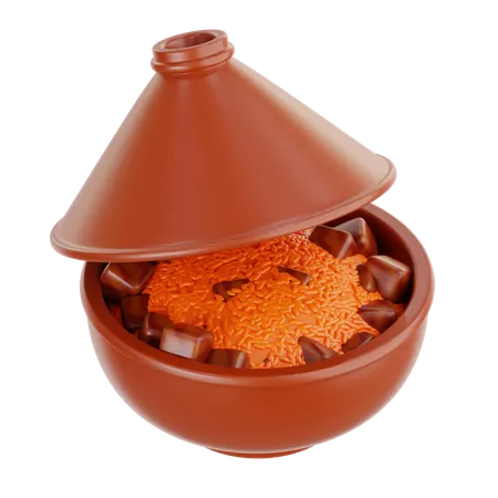 Tagine  3D Icon