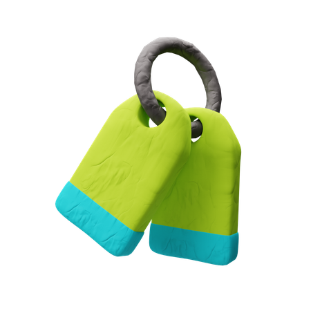 Tags  3D Icon