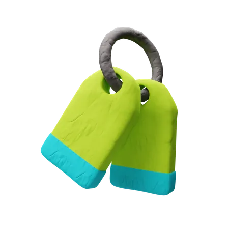 Tags  3D Icon