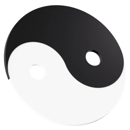 Taijitu  3D Icon