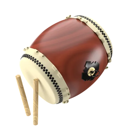 Taiko  3D Icon