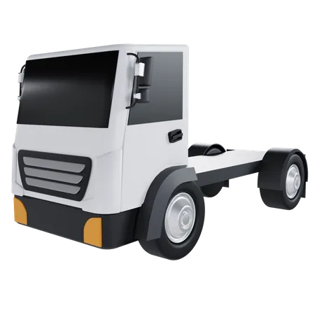 Tailgateless Truck  3D Icon