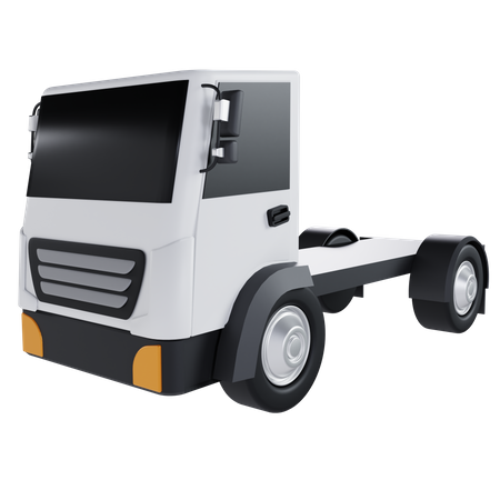 Tailgateless Truck  3D Icon