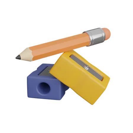 Taille-crayon  3D Icon