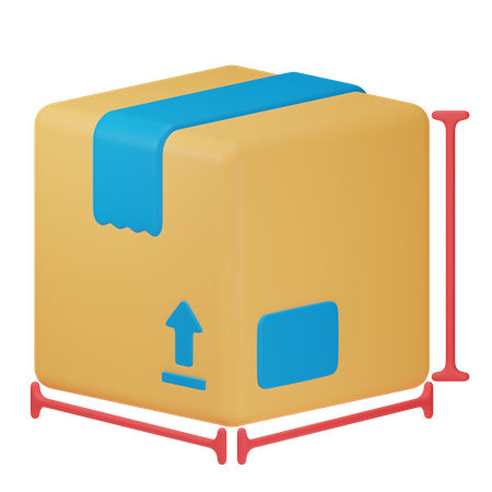 Taille du paquet  3D Icon