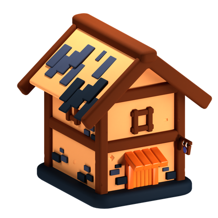 Tailor Building  3D Icon