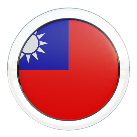 Taiwan Republic Of China Flag  3D Flag