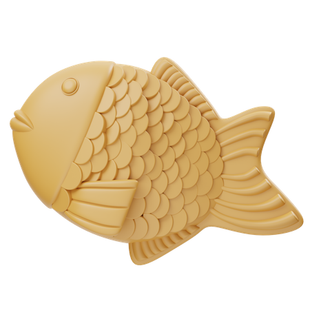 Taiyaki  3D Icon