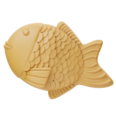 Taiyaki  3D Icon