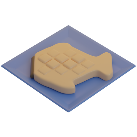 Taiyaki  3D Icon