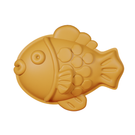 Taiyaki  3D Icon