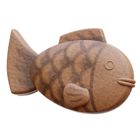 Taiyaki  3D Icon