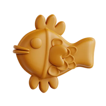 Taiyaki  3D Icon